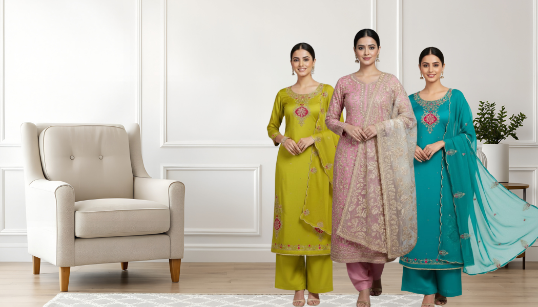 Women Unstitched Suits